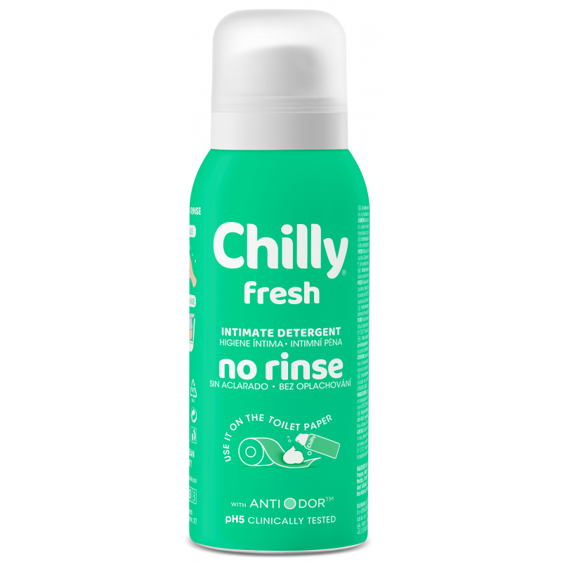 CHILLY No Rinse pěna na intimní hygienu Fresh 100 ml