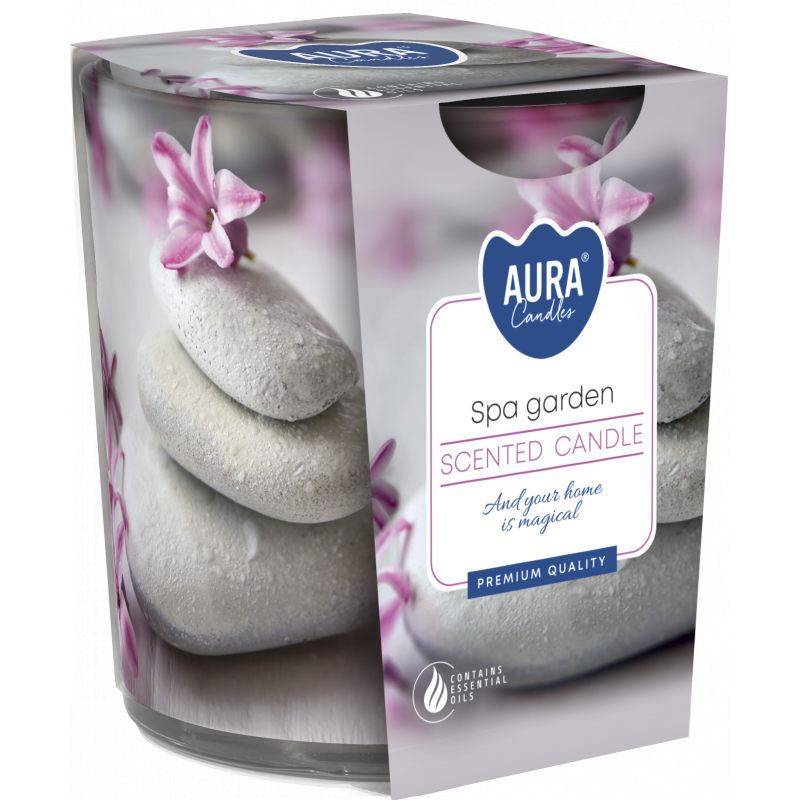 Dekorativní svíčka vonná Spa Garden 100 g