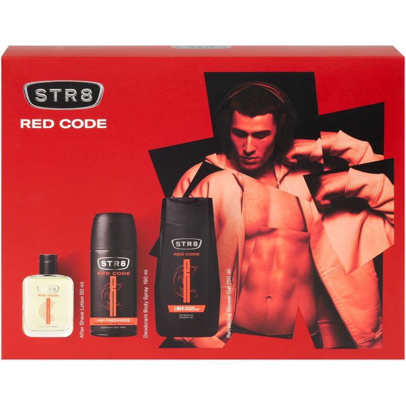 Kazeta STR8 Red Code /deo 150ml +SPG 250ml + VPH 50ml/