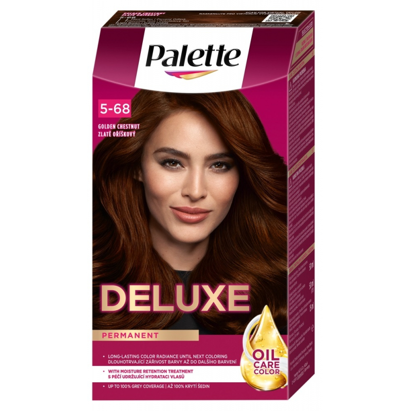 Barva PALETTE Deluxe 5-68 zlatavě oříškový