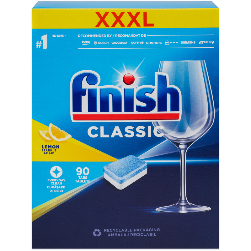 FINISH Classic Lemon tablety 90 ks