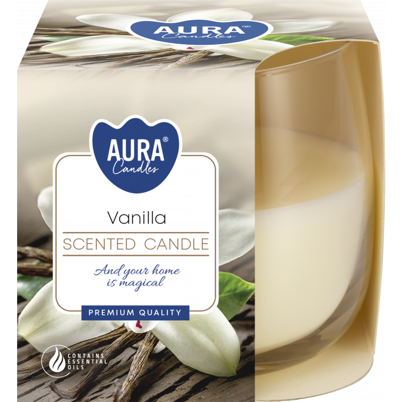 Dekorativní svíčka vonná Vanilla 130 g