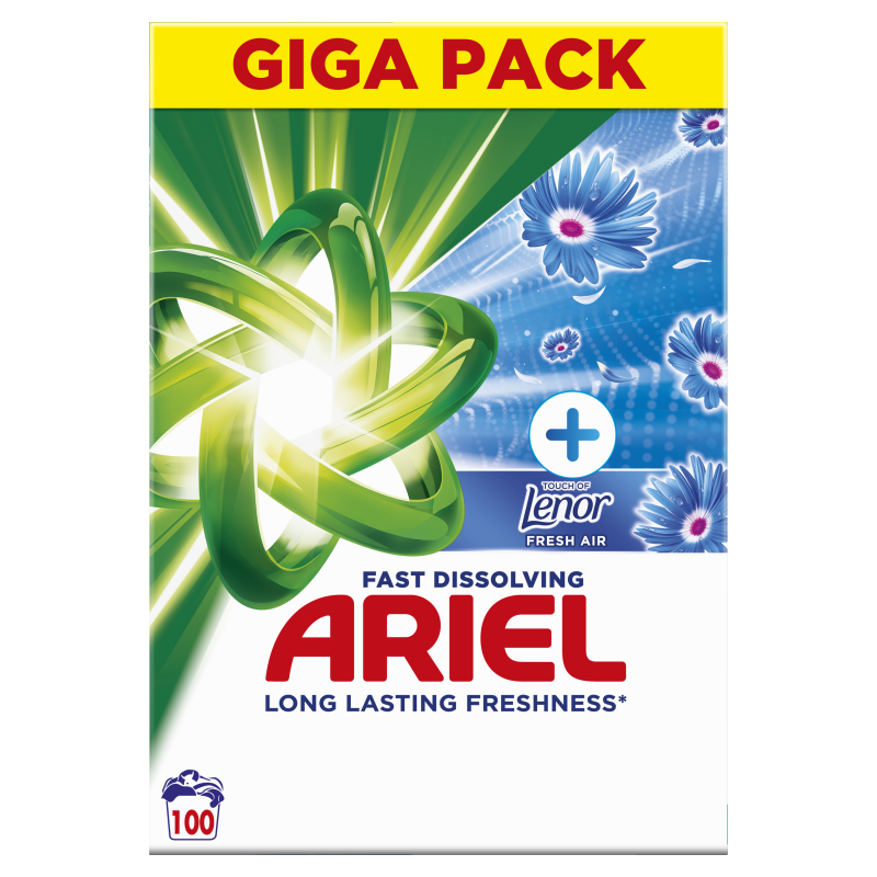 ARIEL Universal Lenor Fresh Air 100 PD/5,5 kg