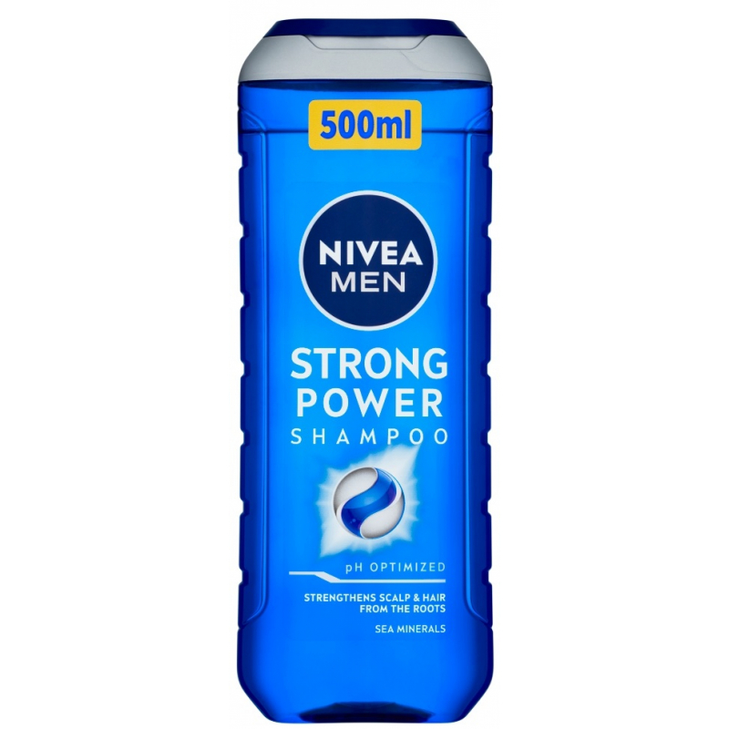 Šampon NIVEA MEN Strong Power 500 ml