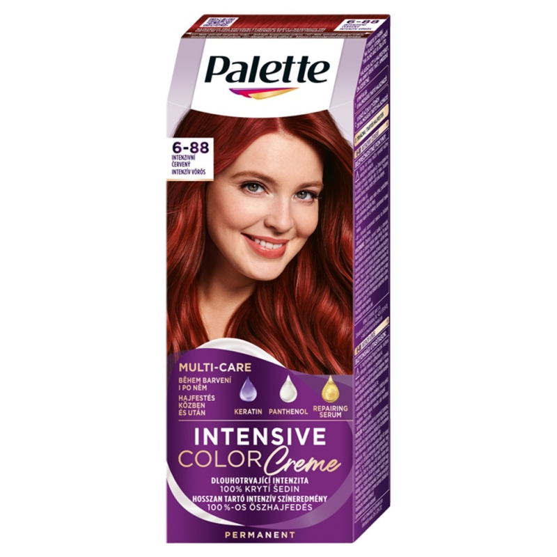 Barva PALETTE ICC 6-88 intenzivní červený