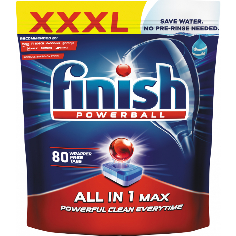 FINISH All in 1 Max tablety 80 ks