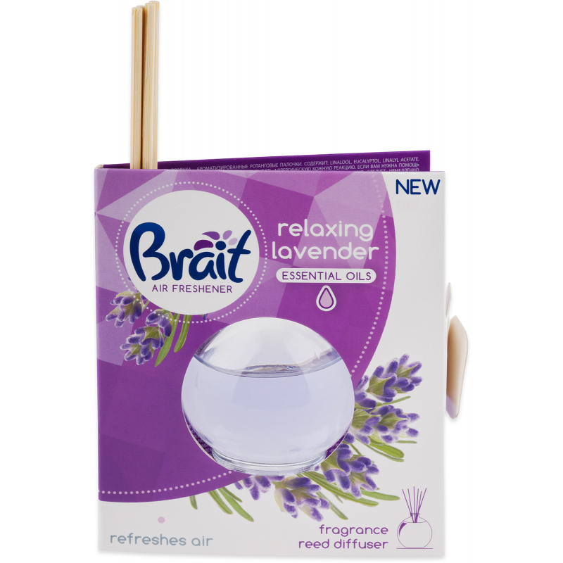 BRAIT vonné tyčinky Relaxing Lavender 40 ml