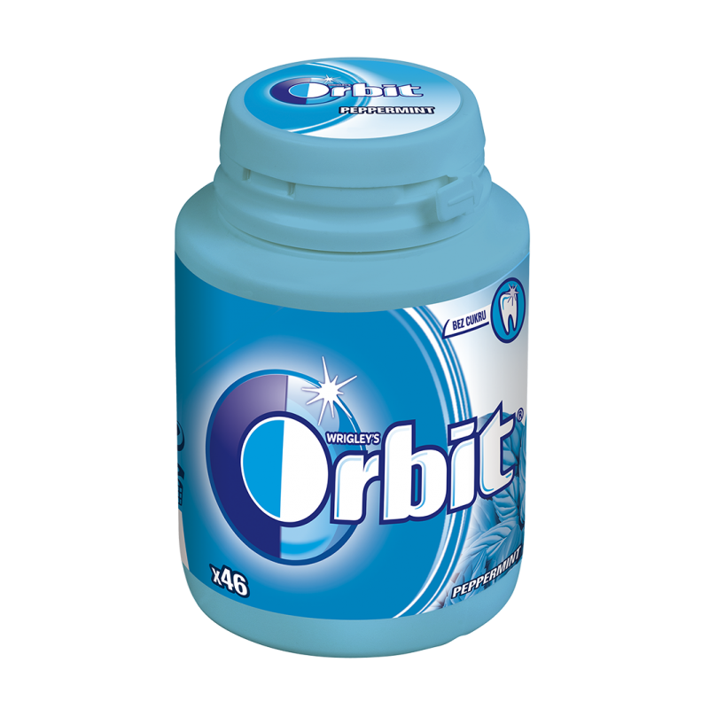 ORBIT dražé dóza Peppermint 46x