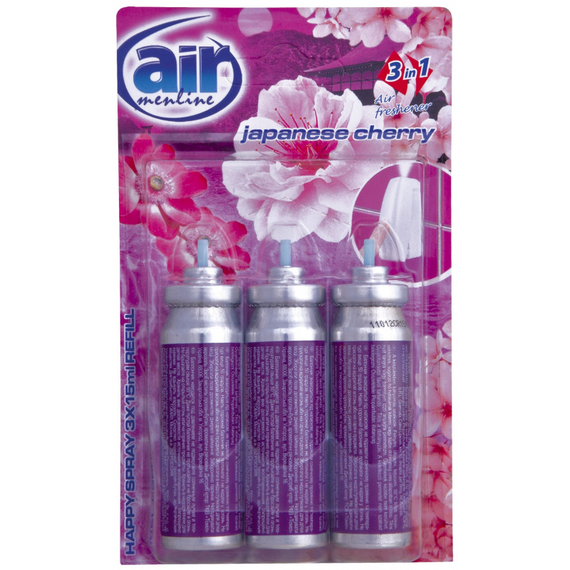 Osvěžovač AIR spray Japanese Cherry náhradní náplň 3x15 ml