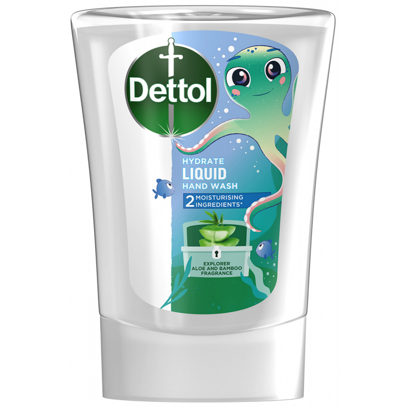 Mýdlo DETTOL KIDS tekuté Dobrodruh náplň 250 ml