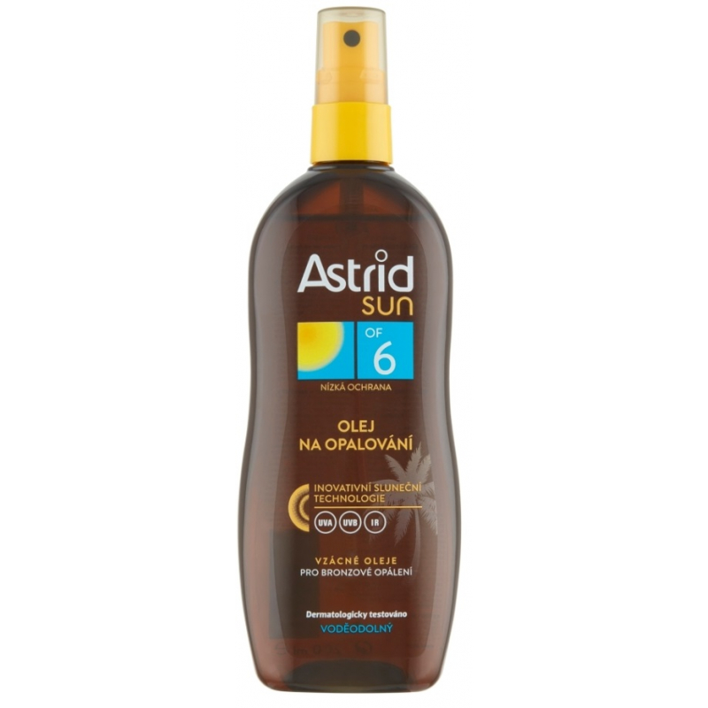 ASTRID SUN olej na opalov�n� OF 6 200 ml