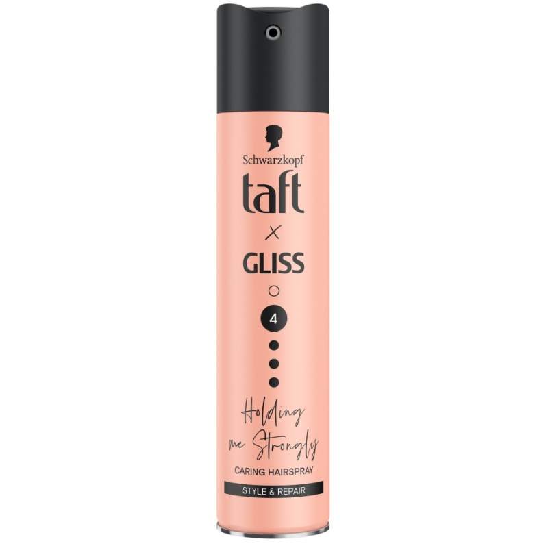 TAFT & GLISS lak Hold Me Strong mega siln� tu��c� 250 ml