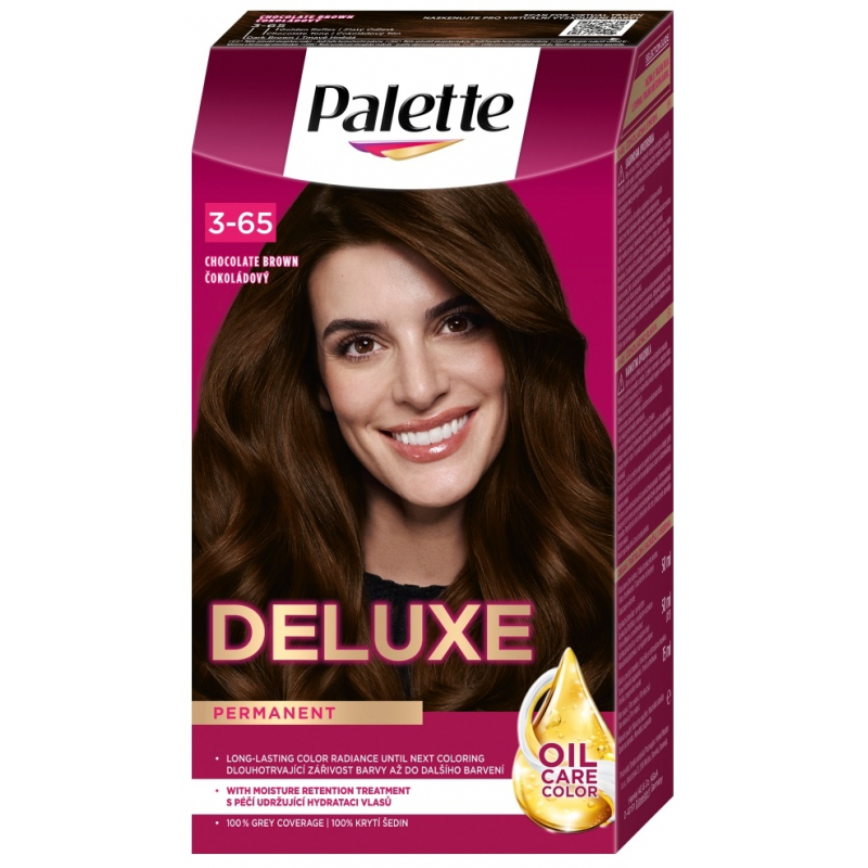 Barva PALETTE Deluxe 3-65 čokoládový