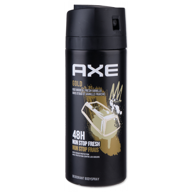 AXE MEN deospray Gold Wood & Vanilla 150 ml