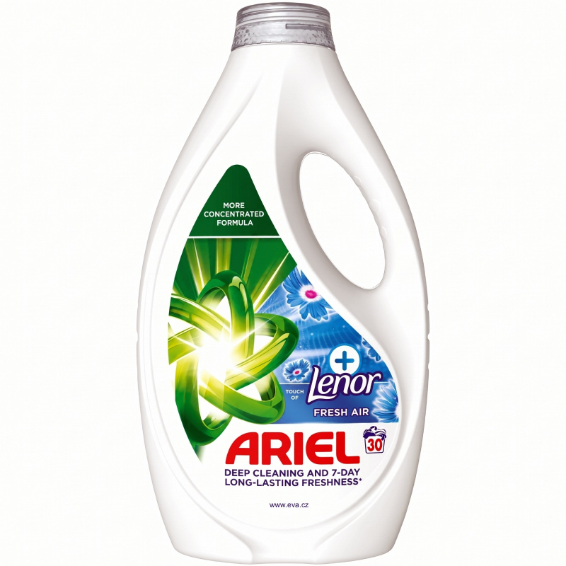 ARIEL+ gel 1,35 l/30 PD Lenor Fresh Air