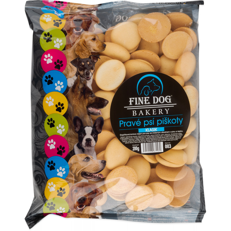 FINE DOG Klasik piškoty 200 g