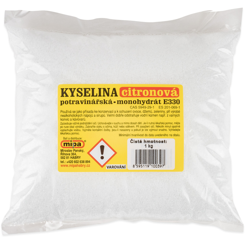 Kyselina citronov� 1 kg