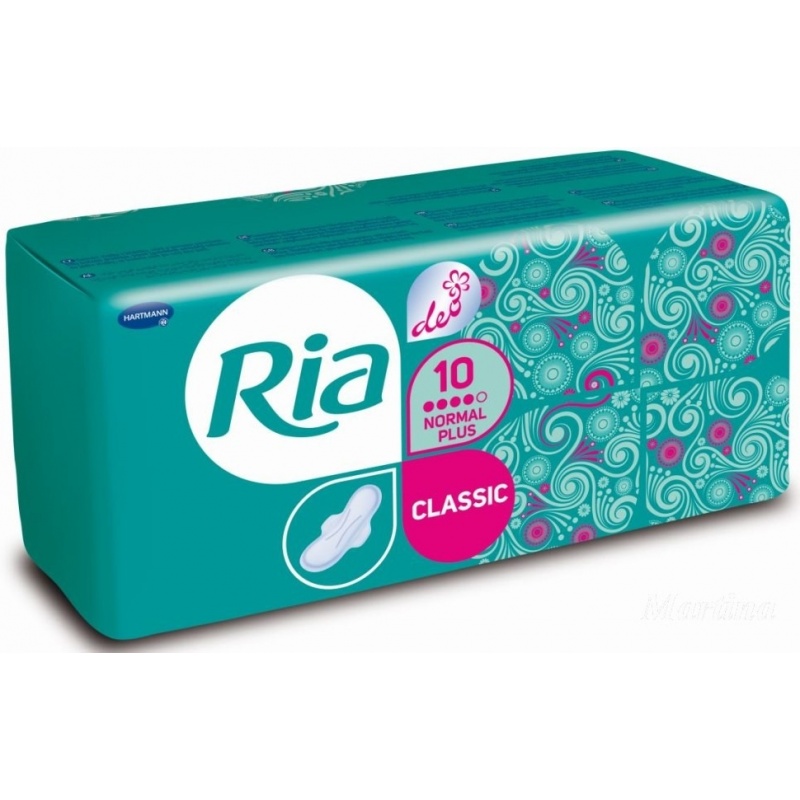 Vložky RIA Classic normal plus deo 10 ks