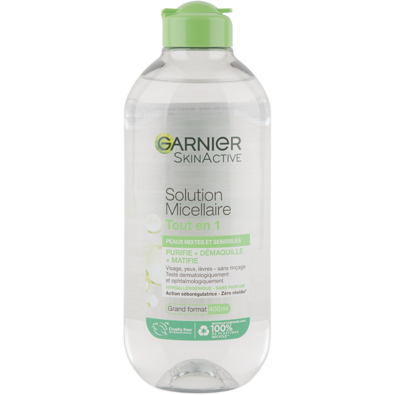GARNIER Skin Active micelární voda pro smíšenou pleť 400 ml