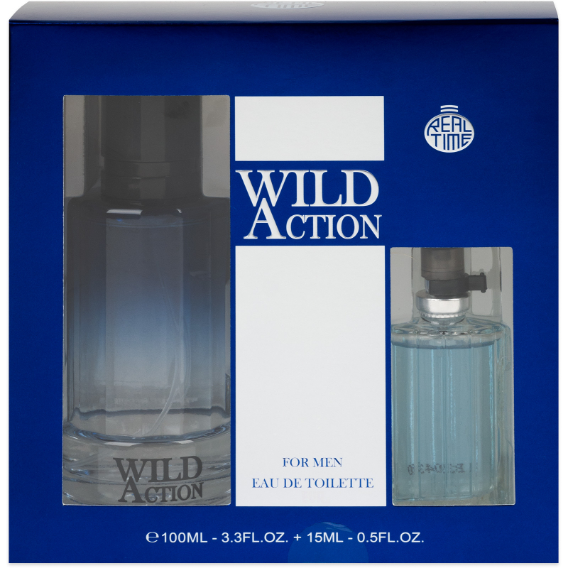 Kazeta Wild Action MEN /EDT 100 ml + EDT 15 ml/