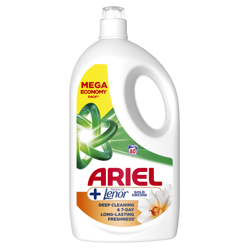 ARIEL+ gel 3,6 l/80 PD Lenor Gold Orchid