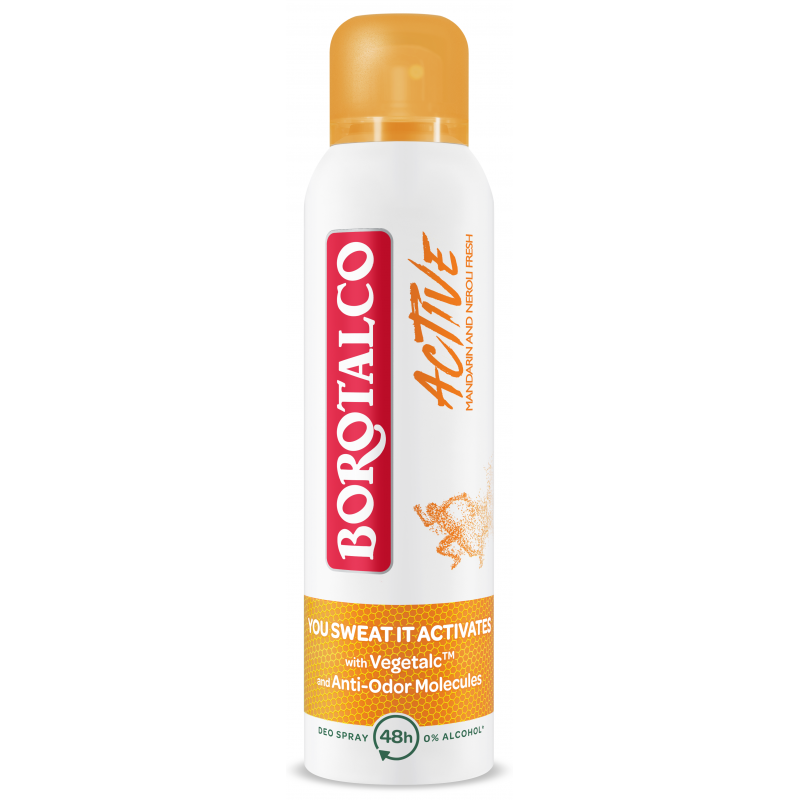 BOROTALCO deospray Active Mandarin & Neroli Fresh 150 ml
