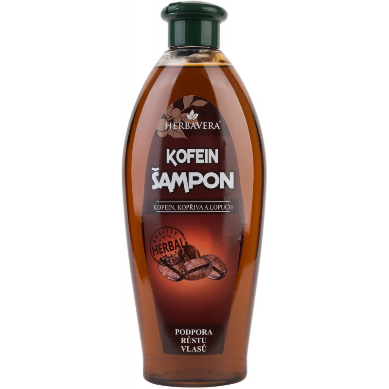 �ampon HERBAVERA Kofein proti vypad�v�n� vlas� 550 ml