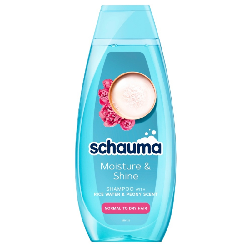 Šampon SCHAUMA Moisture & Shine 400 ml