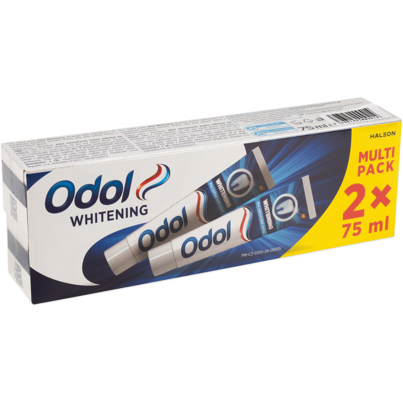Zubní pasta ODOL Whitening 2x 75 ml duopack