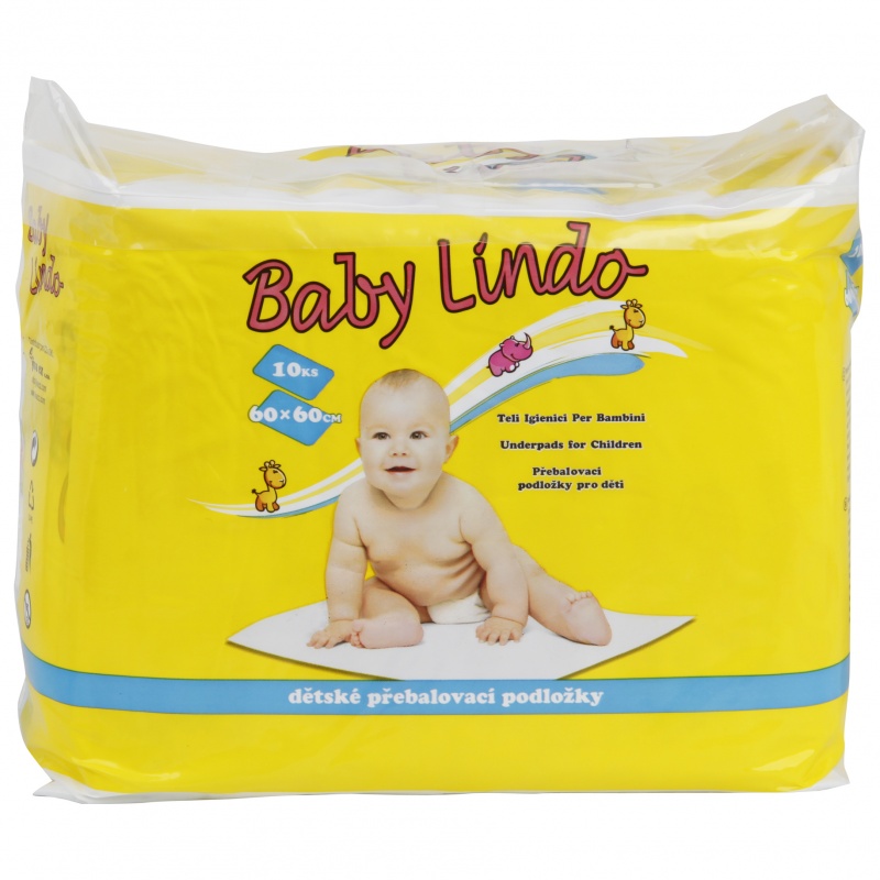 BABY LINDO Podložky na přebalování 10 ks
