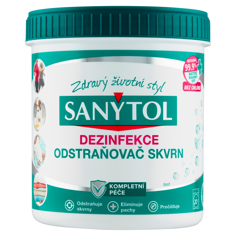 SANYTOL dezinfekční odstraňovač skvrn 450 g