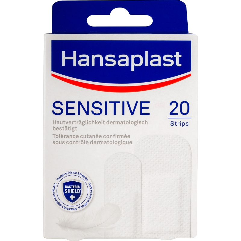 Náplast HANSAPLAST Sensitive, 20 ks