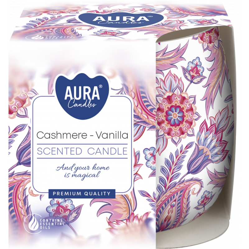 Dekorativní svíčka vonná Cashmere - Vanilla 100 g