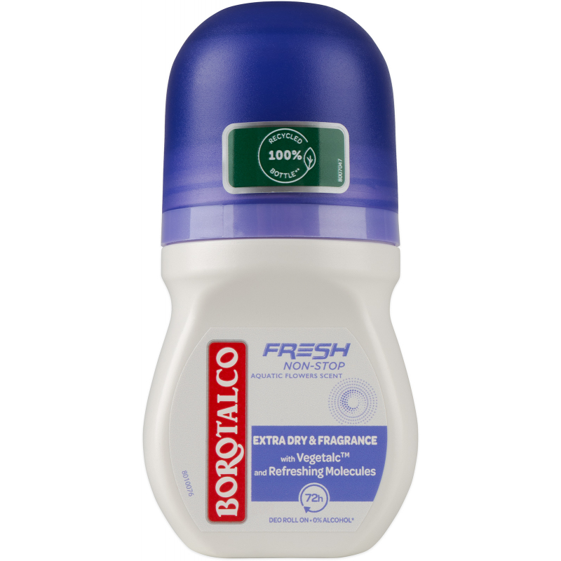 BOROTALCO deo roll on Fresh Aquatic Flowers 50 ml
