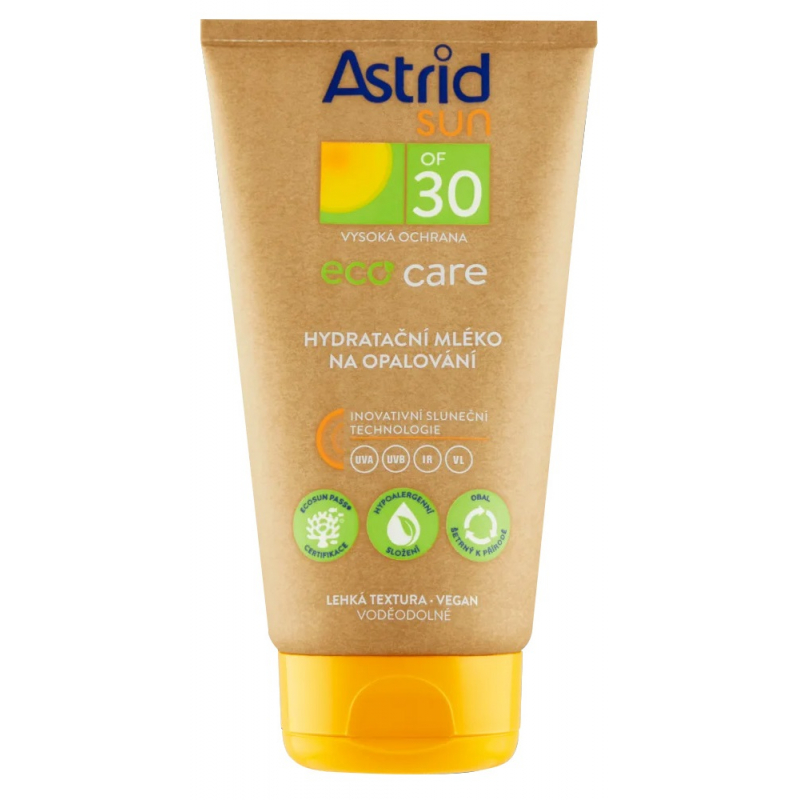 ASTRID SUN Eco hydratační mléko na opalovaní OF30 150 ml