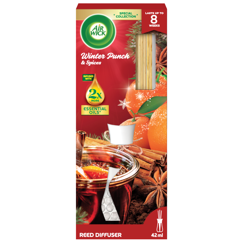 AIR WICK vonné tyčinky Zimní punč 42 ml