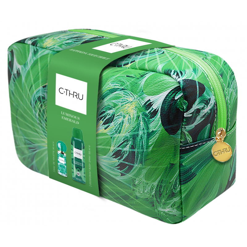 Kazeta C-THRU Luminous Emerald /EDT 30 ml + deo 150 ml +taška/ 