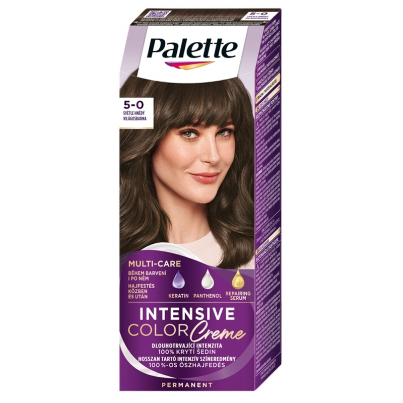 Barva PALETTE ICC 5-0 světle hnědý