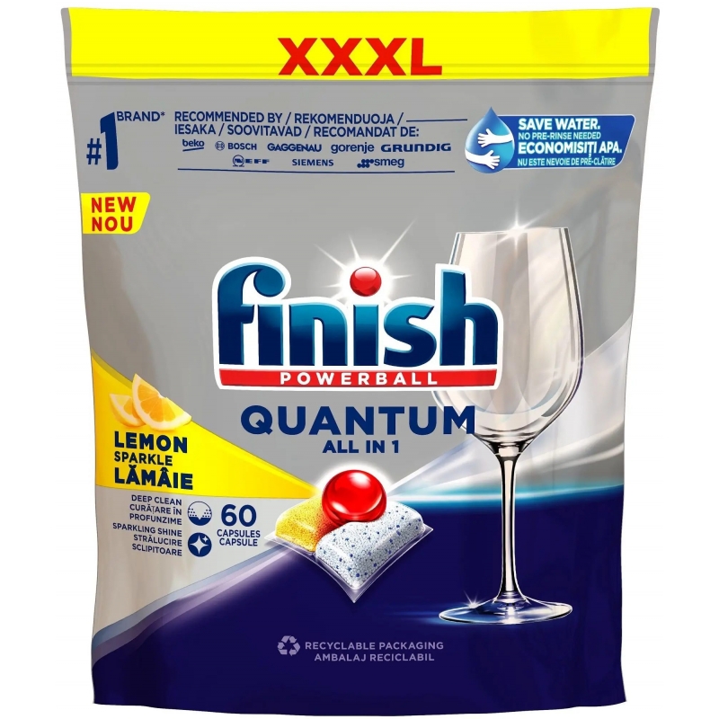 FINISH Quantum All in 1 tablety Lemon 60 ks