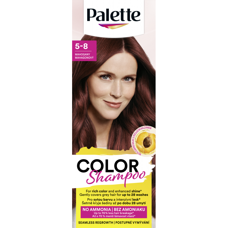 Barva PALETTE Color Shampoo 5-8 mahagonový