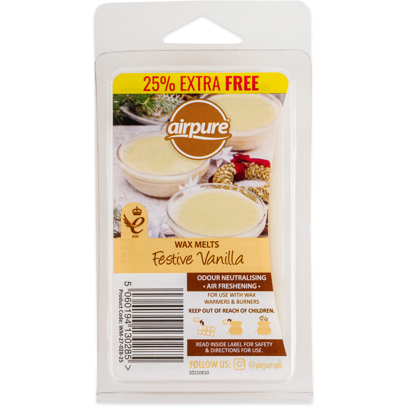 AIRPURE Wax Melts Festive Vanilla 86 g