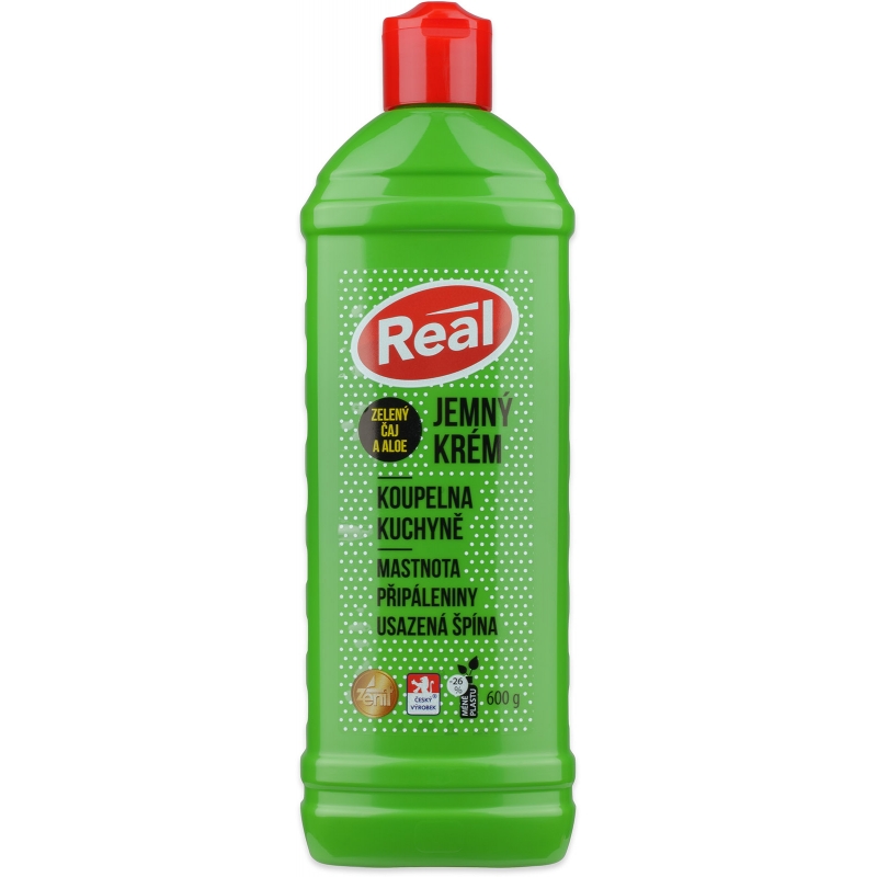 REAL Jemný Zelený čaj&Aloe 600 g