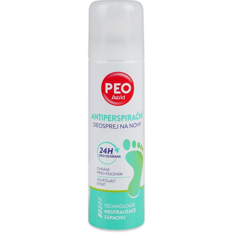 PEO antiperspirant deo sprej na nohy 150 ml