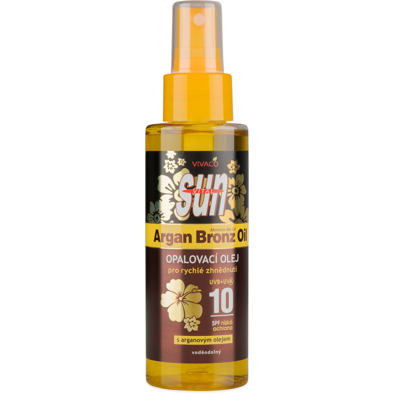 SUN arganový opalovací olej OF10 100 ml