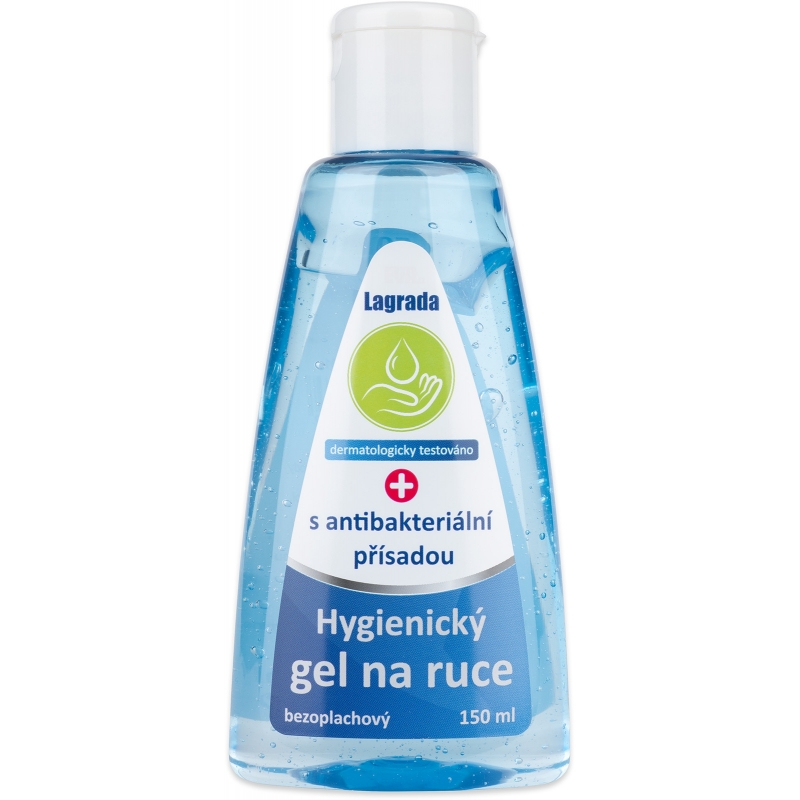Hygienický gel Lagrada 150 ml s antibakteriální přísadou