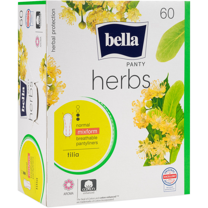 Vložky BELLA Herbs Tilia slipové 60 ks