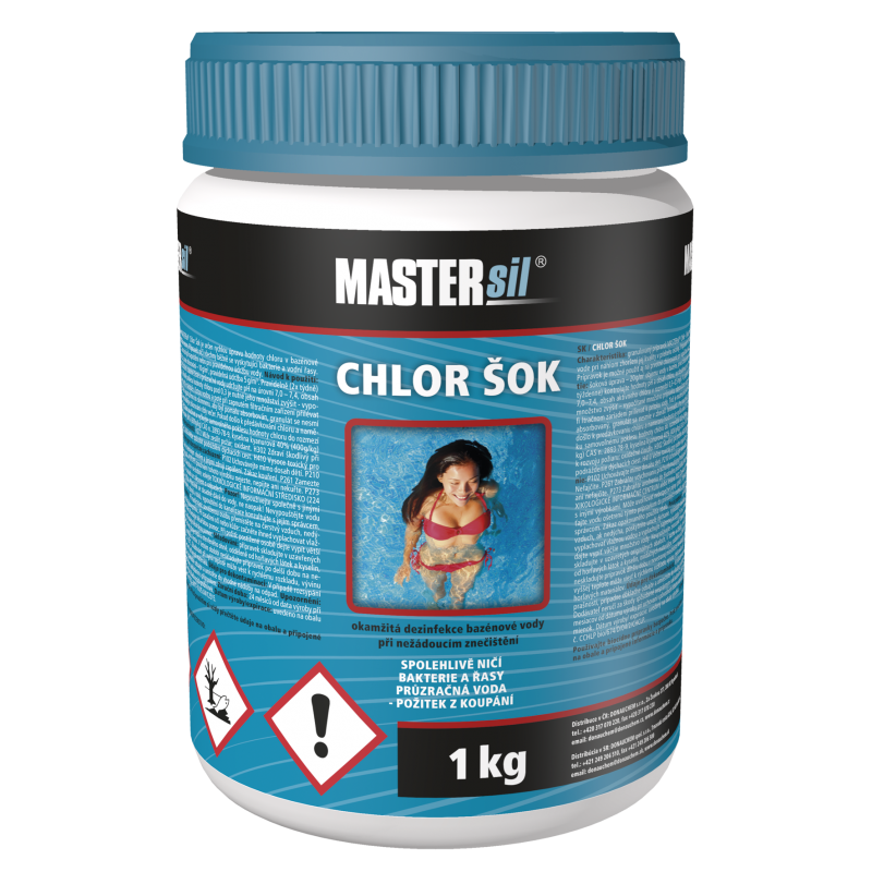 Chlor šok 1 kg Mastersil
