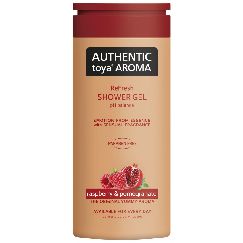 Sprchový gel AUTHENTIC AROMA Raspberry & Pomegranate 400 ml