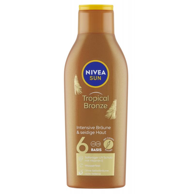 NIVEA SUN mléko na opal. s karotenem OF6 200 ml