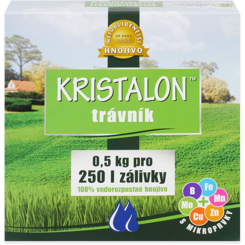 Agro Kristalon hnojivo trávník 0,5 kg